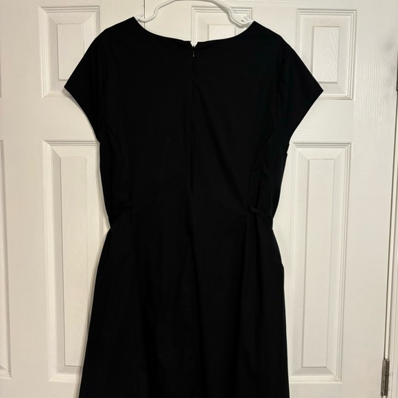 Universal Standard Jenna Poplin Dress Black NWT - Picture 3 of 11